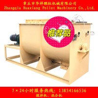 氣動開門臥式攪拌機
